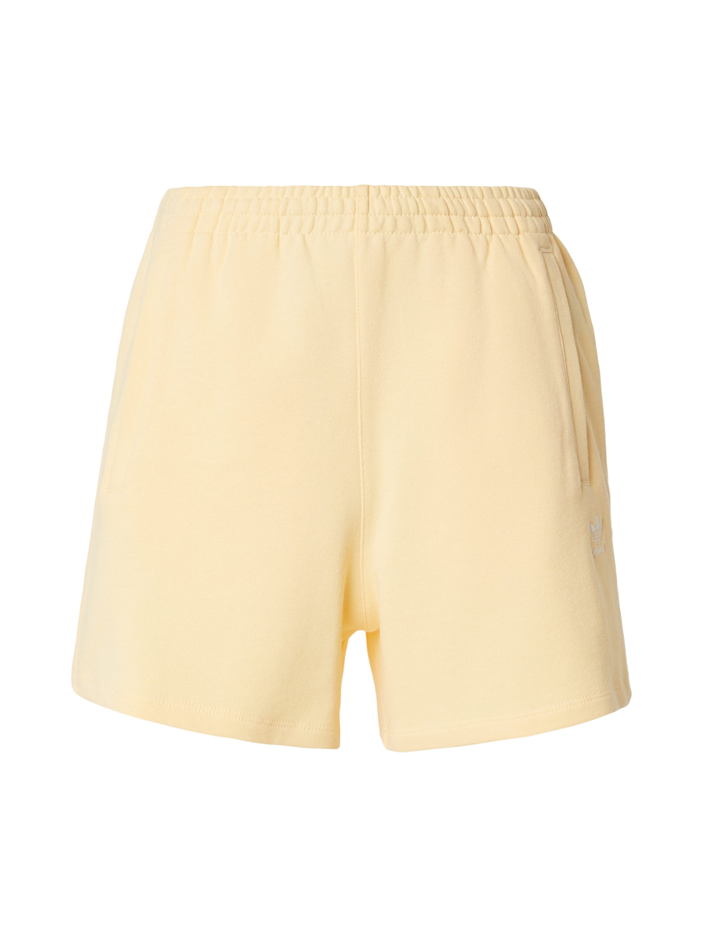 ADIDAS ORIGINALS Pants 'Essentials' in Yellow: front