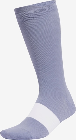 ADIDAS PERFORMANCE Sportsocken 'Runxgraphic' in Lila: Vorderseite