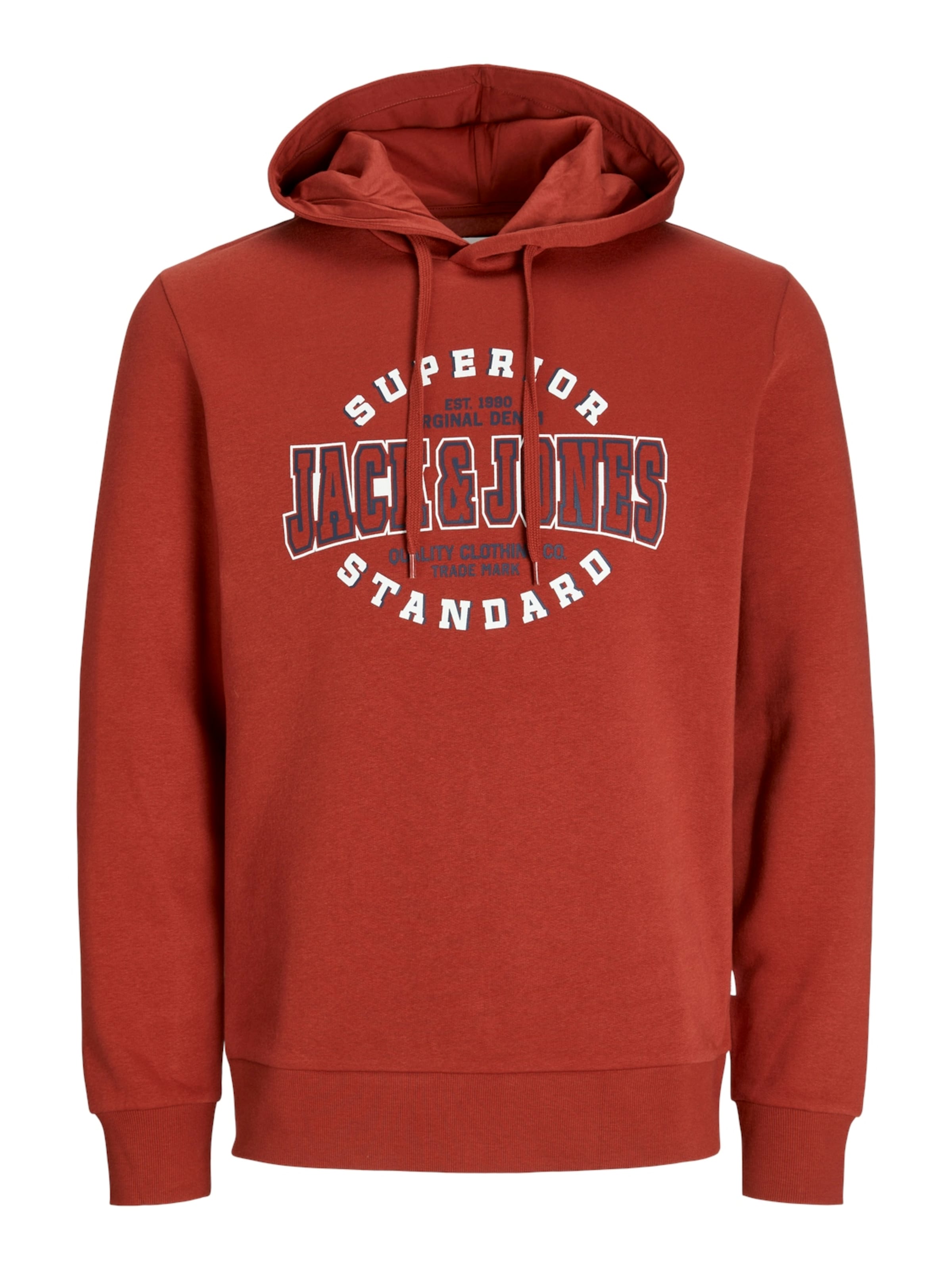 Sweat shirt JACK JONES en Rouge Rouille ABOUT YOU
