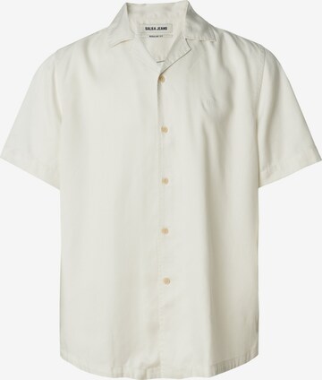 Salsa Jeans Overhemd in Wit: voorkant