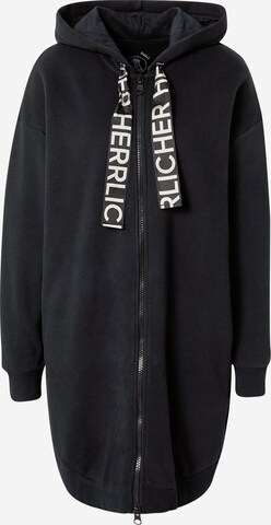 Herrlicher Sweatjacke 'Calixta' in Schwarz: predná strana