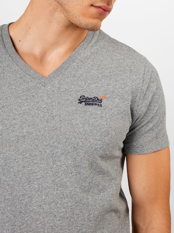 Superdry Regular Fit Shirt in Grau