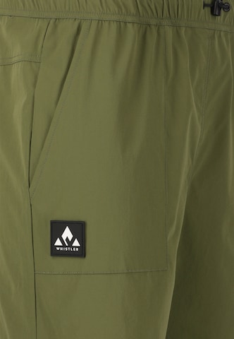 Whistler Regular Sports trousers 'Trek' in Green