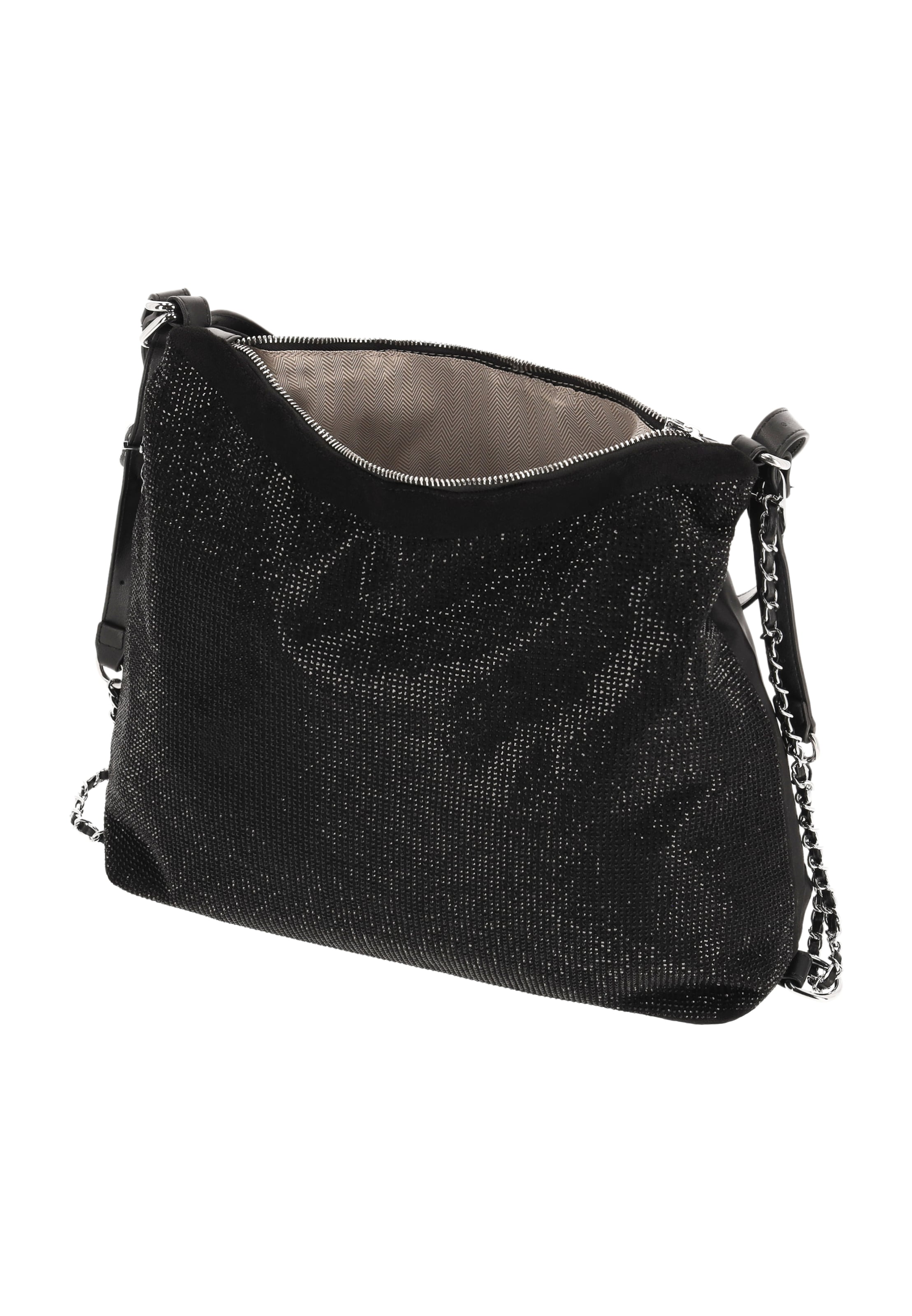 faina - Mala de ombro em preto