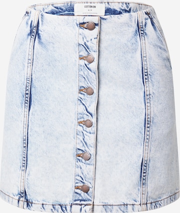 Cotton On Skirt in Blue: front