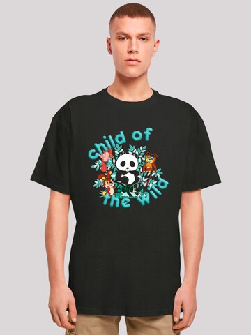T-Shirt F4NT4STIC en noir : devant