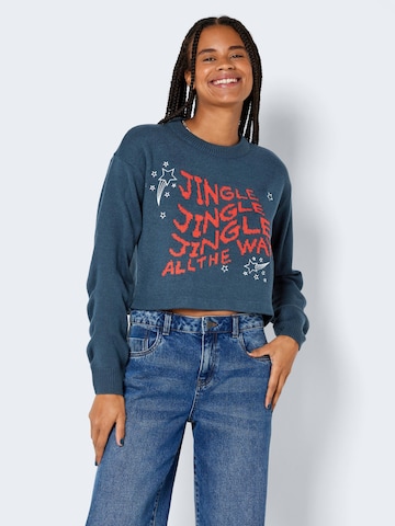 Noisy may Sweater 'Jingle' in Blue: front