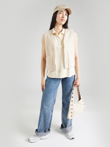 Hailys Vest 'Te44da' in Beige