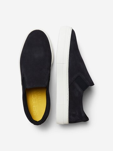 SELECTED HOMME Slipper 'SLHDAVID' in Blau