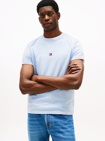 TOMMY HILFIGER Regular fit Shirt in Blauw: voorkant