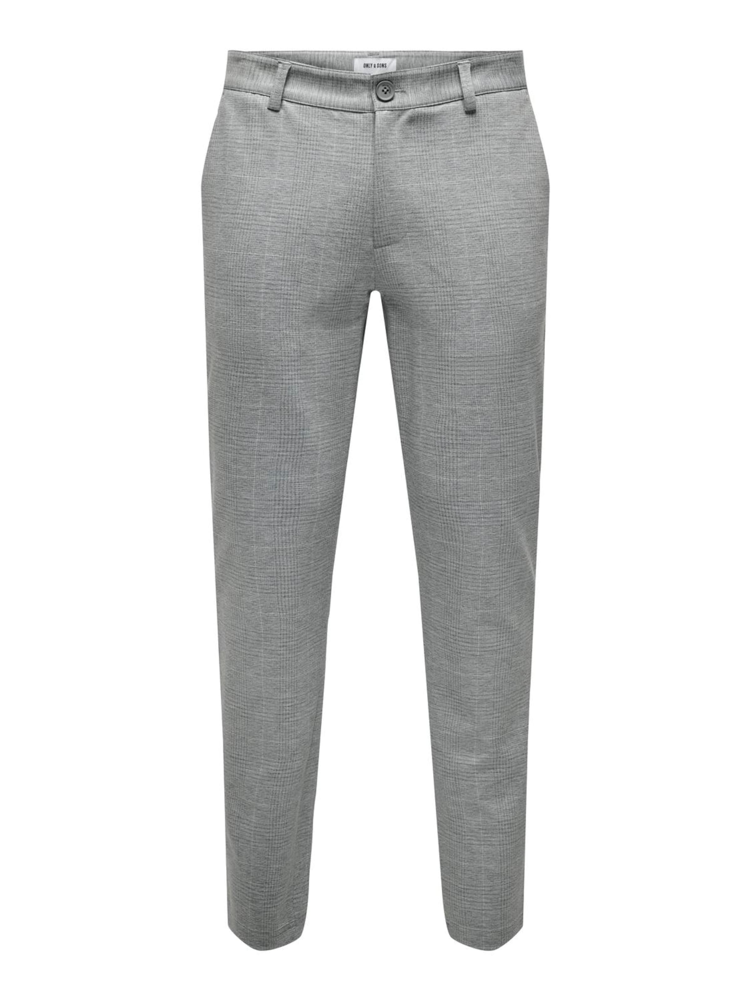 ONLY Slim fit Trousers in Grey: front