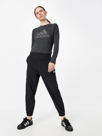 Effilé Pantalon de sport 'Train Essentials ' ADIDAS PERFORMANCE en noir