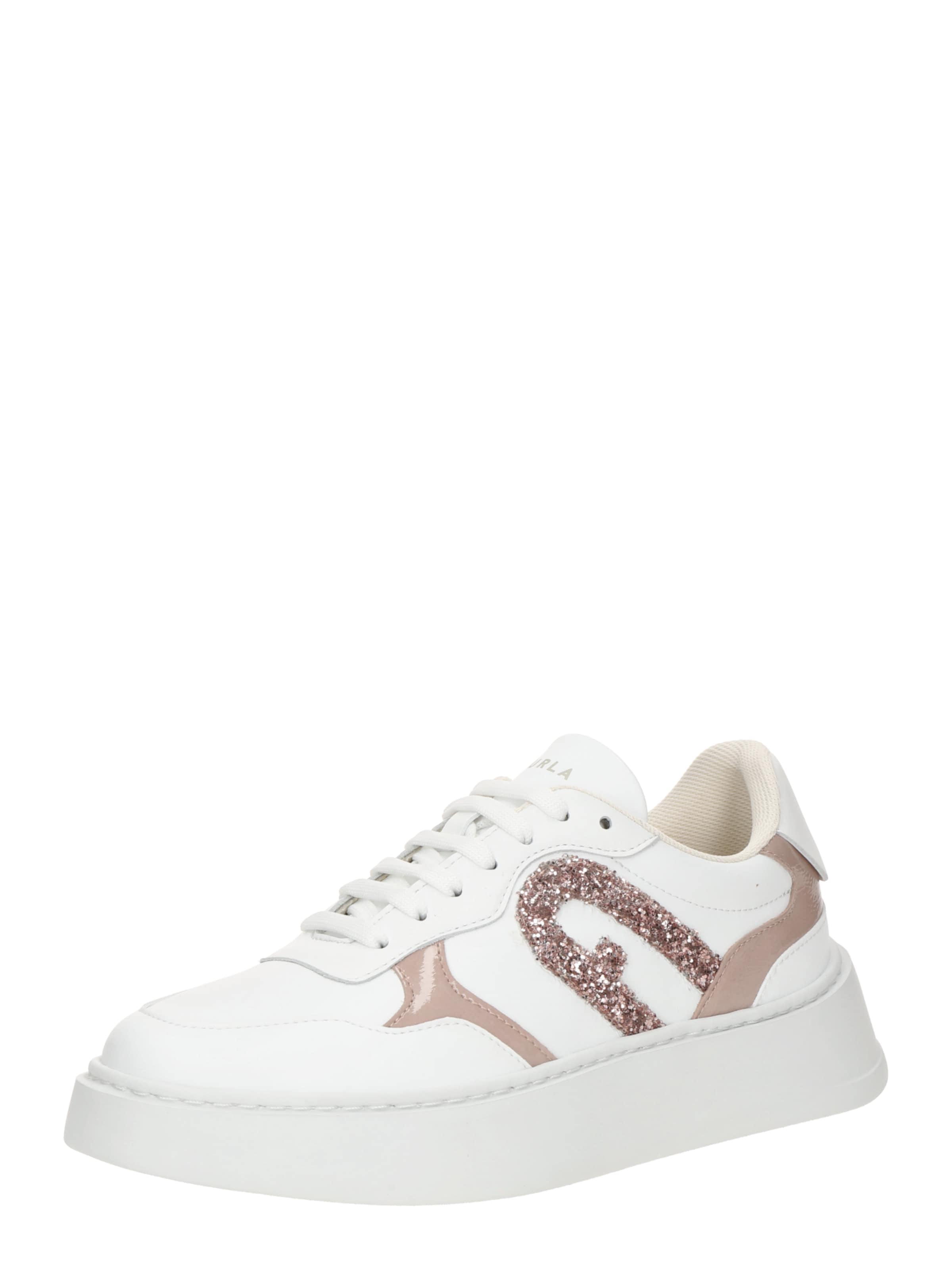 Sneaker low de la FURLA pe alb: față