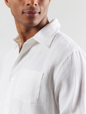 GAP Comfort fit Overhemd in Wit