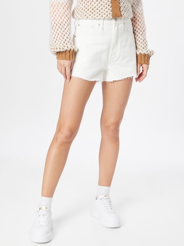 Loosefit Jean Madewell en blanc : devant