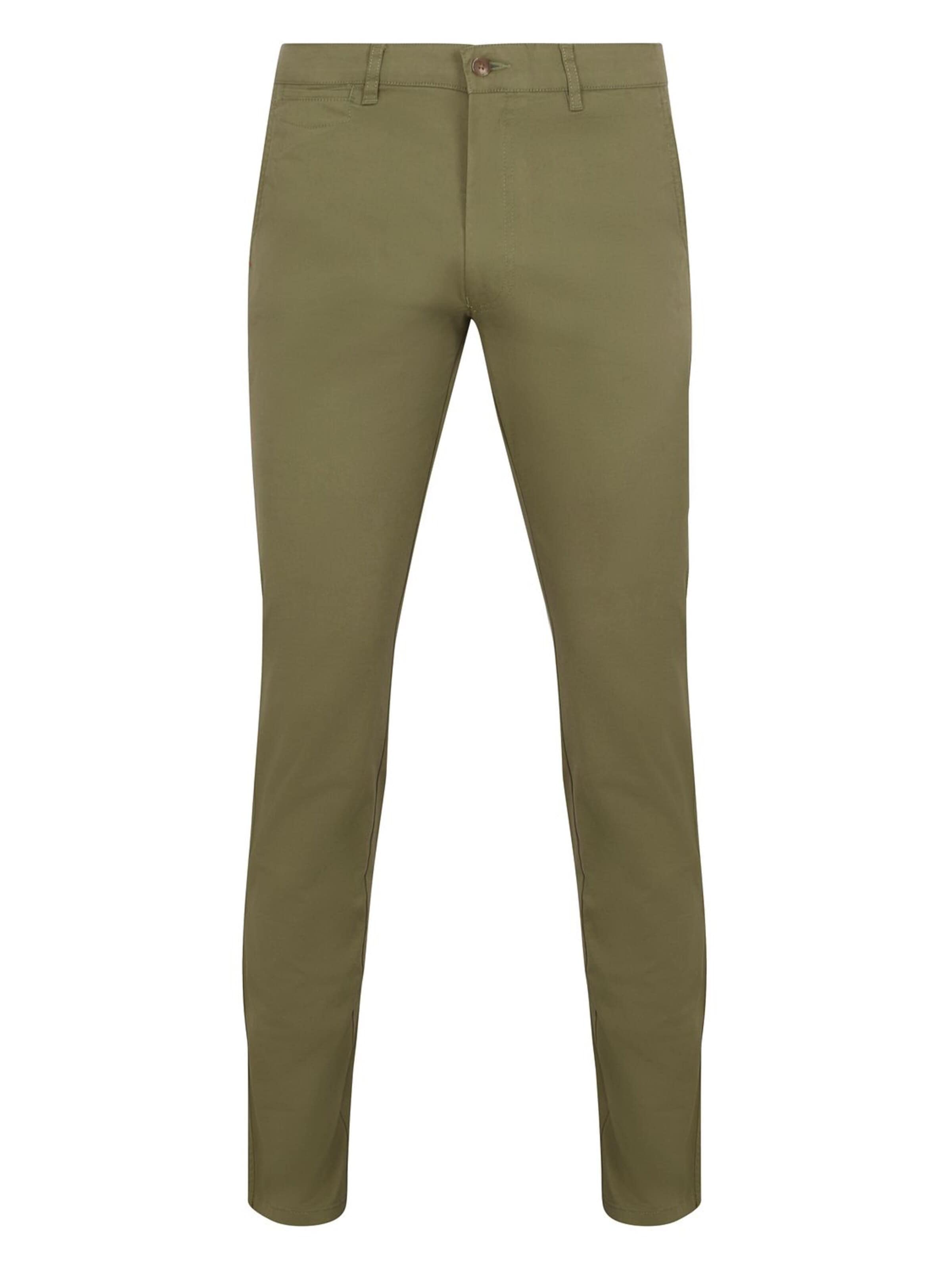 Suitable Regular Chino trousers 'Plato' in Green: front
