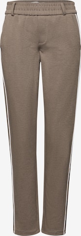 STREET ONE Slim fit Pants in Brown: front