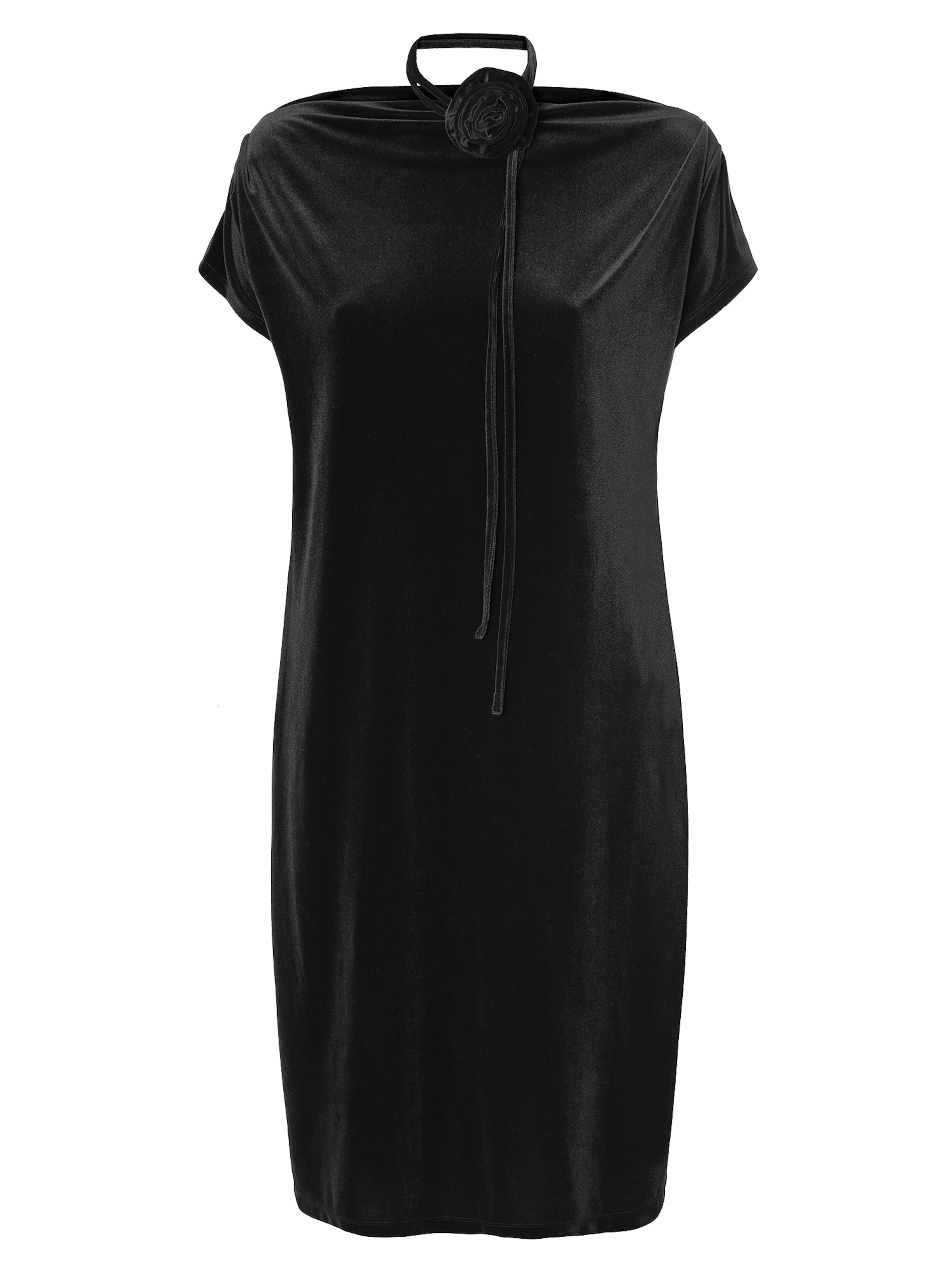 TATUUM Obleka | črna barva: sprednja stran