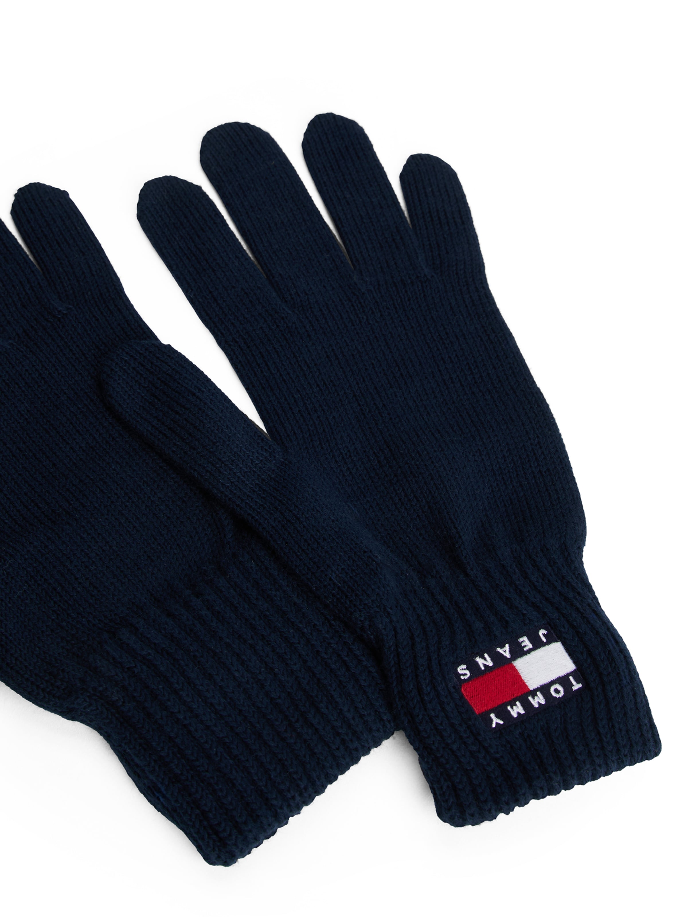 Tommy Jeans Prstové rukavice 'HERITAGE' - Modrá