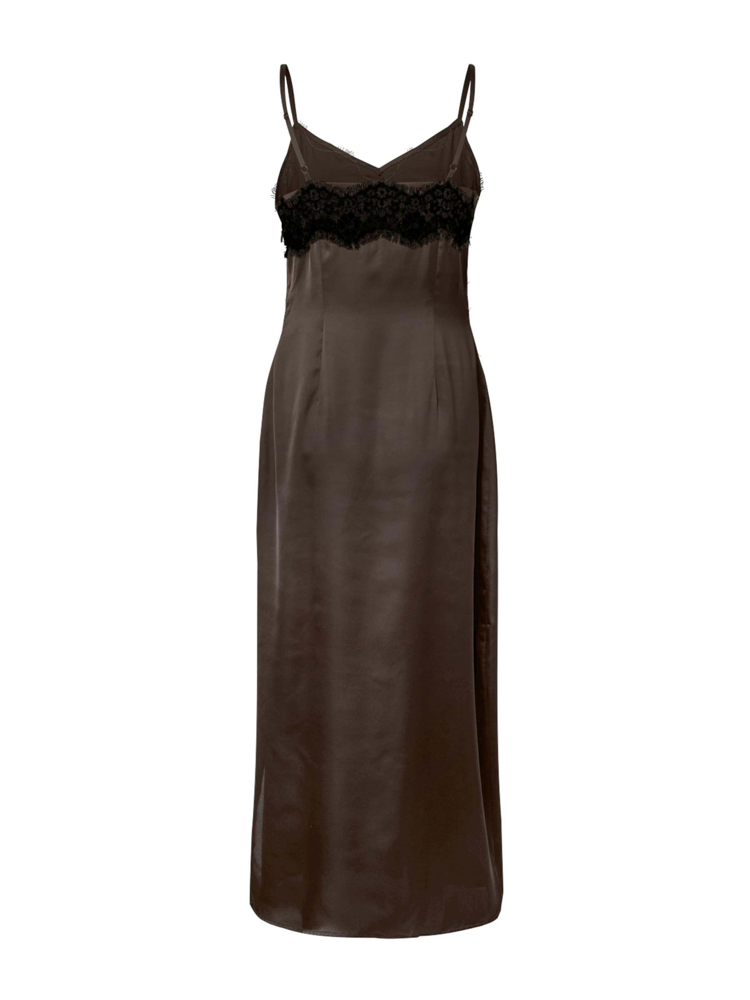 PIECES - Vestido 'PCARIEL' em castanho