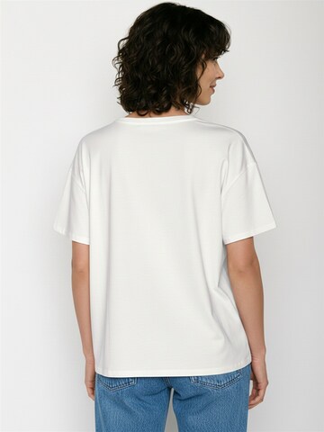 GREENBOMB Shirt 'Feel' in White