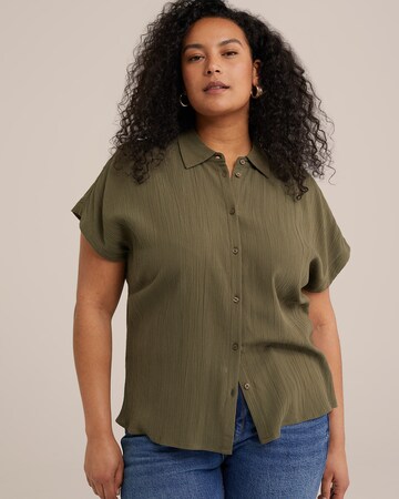 WE Fashion Blouse in Groen