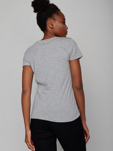 GREENBOMB Shirt ' Bike Reflection ' in Grey
