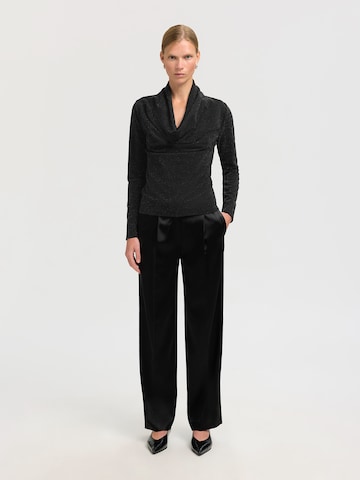 Maglietta 'SLFSANDRA' di SELECTED in nero