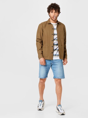 BURTON MENSWEAR LONDON Regular fit Between-Season Jacket in Beige