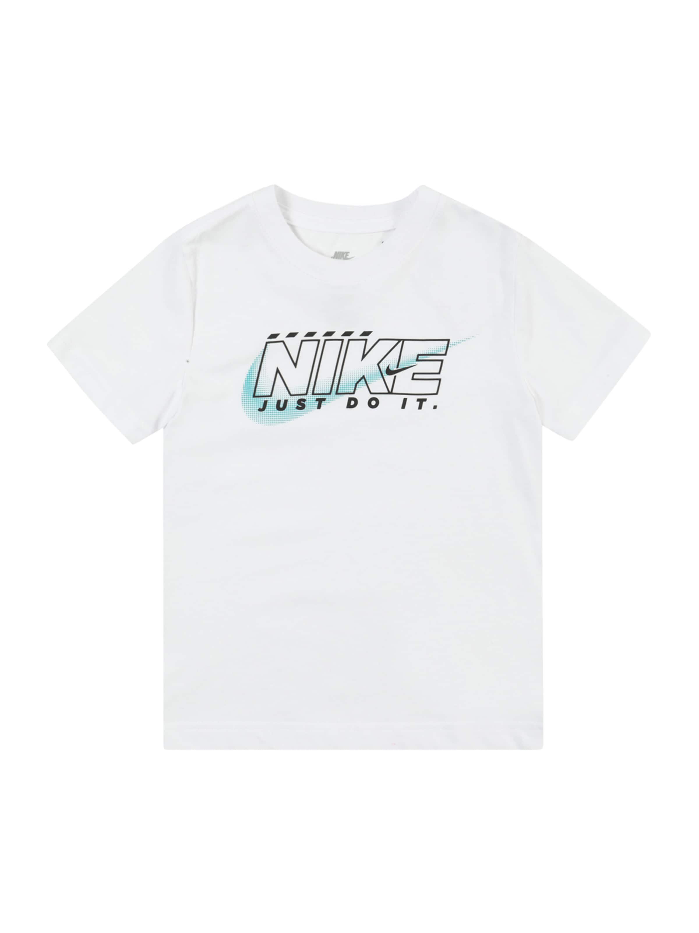 Nike Sportswear Majica 'RUSH NATION' | bela barva: sprednja stran