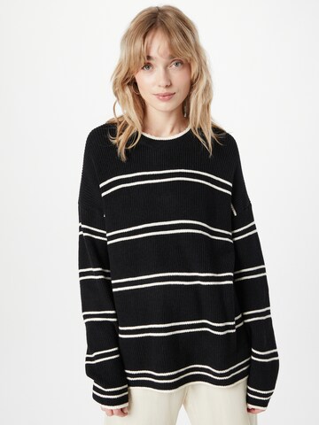 Warehouse Pullover i sort: forside