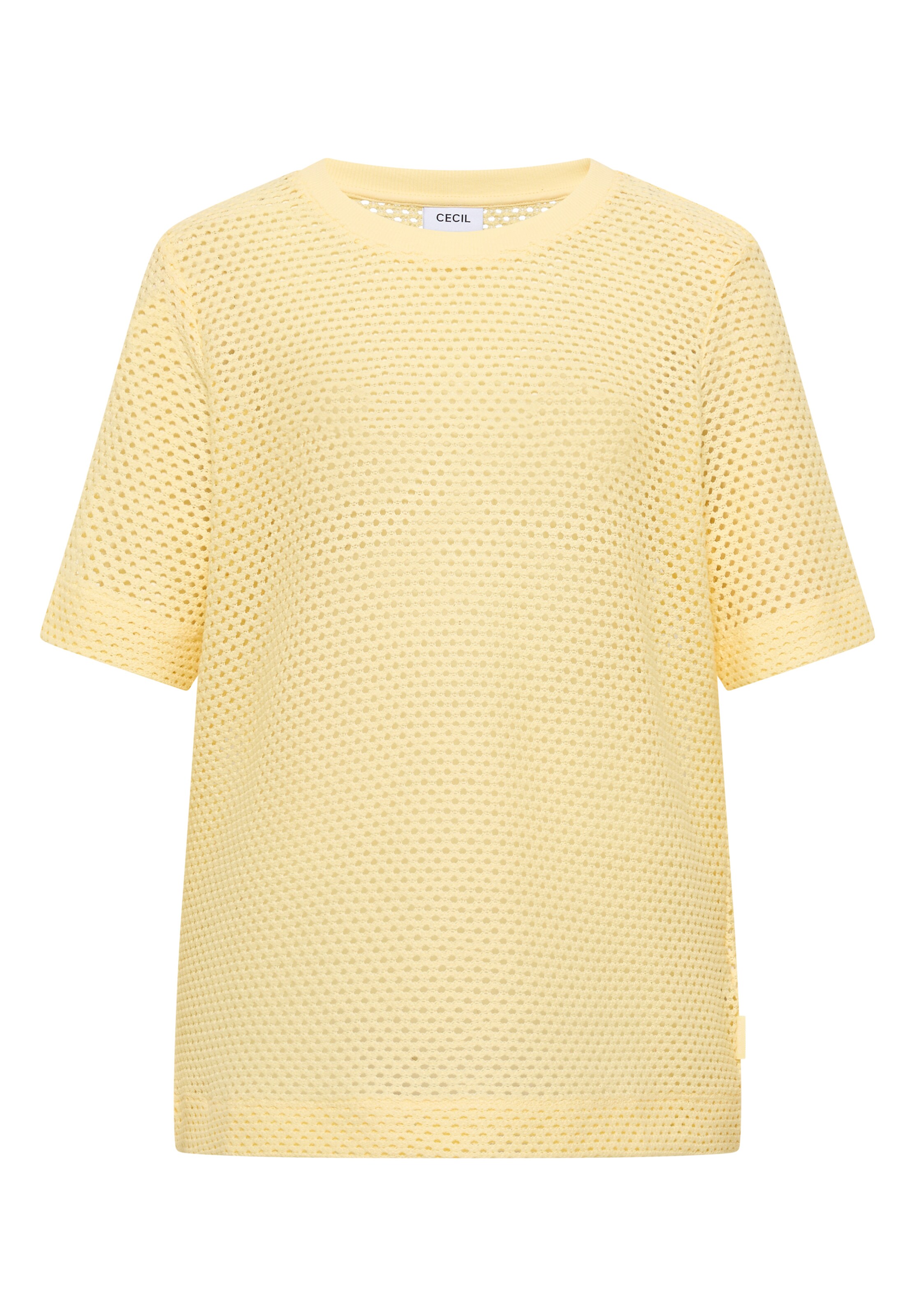 CECIL T-Shirt in Gelb: Vorderseite