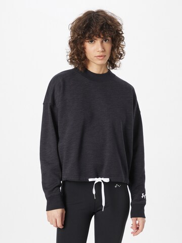 UNDER ARMOUR Sportsweatshirt 'Essential' i svart: forside