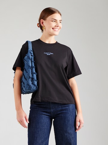 Calvin Klein Jeans Shirt in Black: front