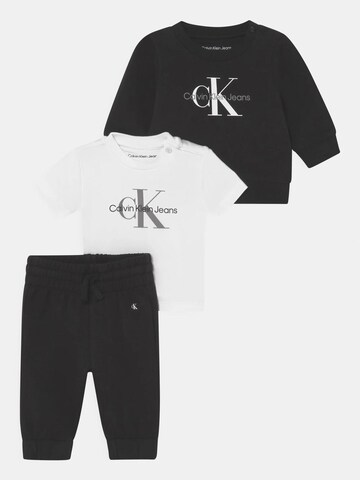 Calvin Klein Set 'Zebra' in Black: front