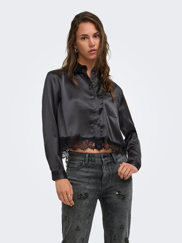 ONLY - Blusa 'ONLIndona' en negro: frente
