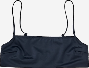 EDITED - Soutien Bustier Top de biquíni 'Fanny' em preto: frente