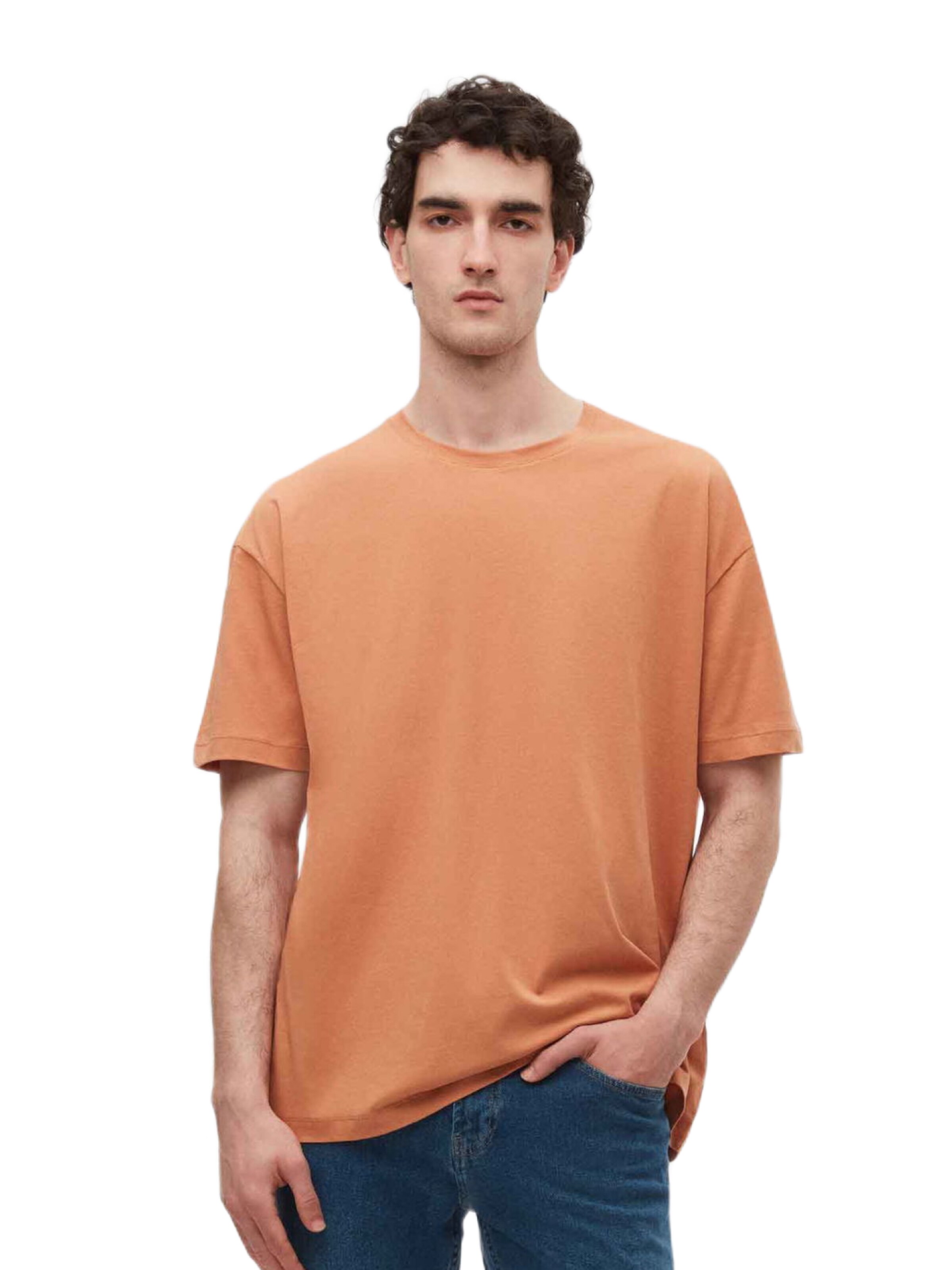 D’S Damat Shirt in Oranje: voorkant