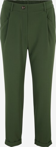 Pantalon à pince Dorothy Perkins Petite en vert : devant