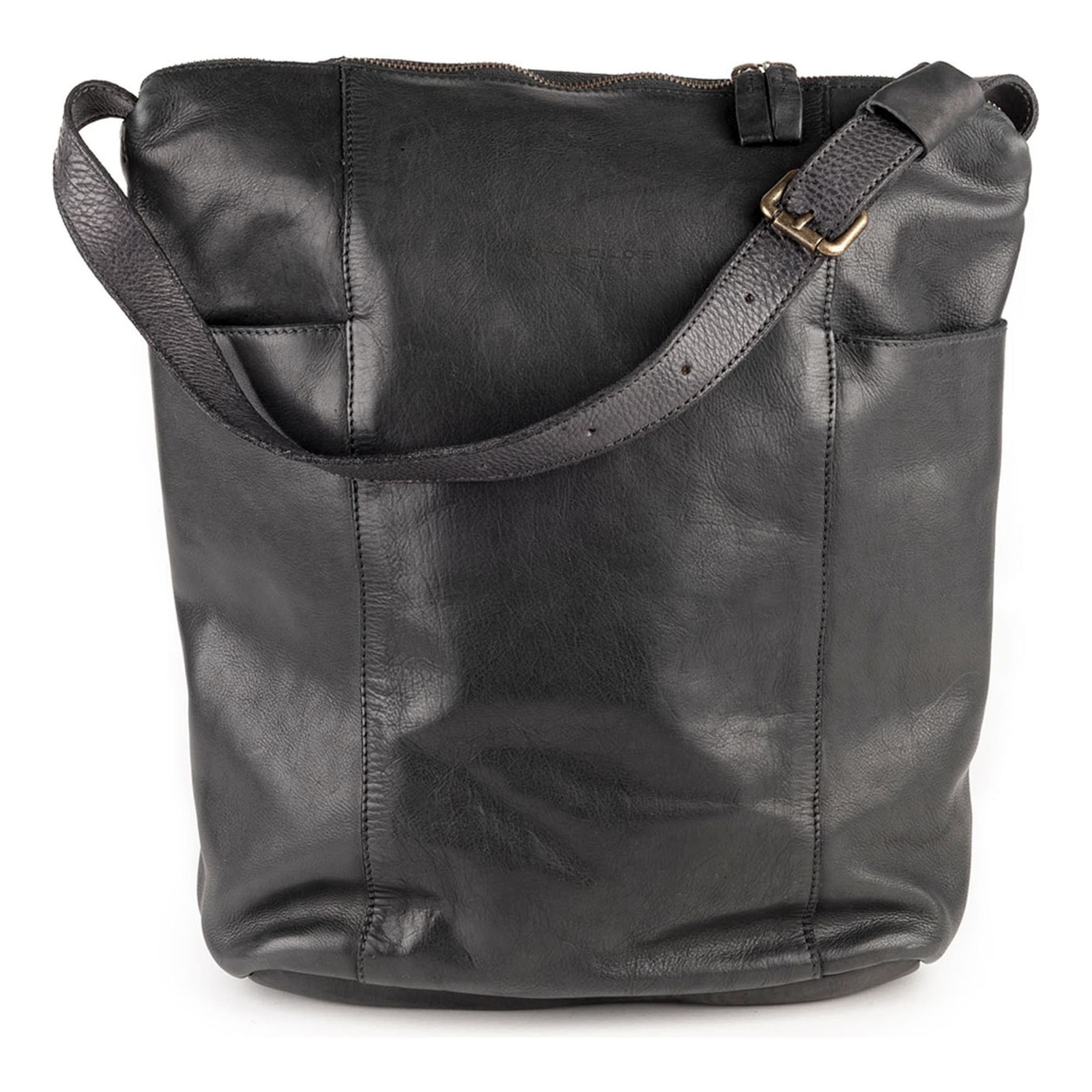 Harold's Rugzak 'Submarine City' in Zwart: voorkant