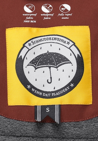 Schmuddelwedda Tussenparka in Rood