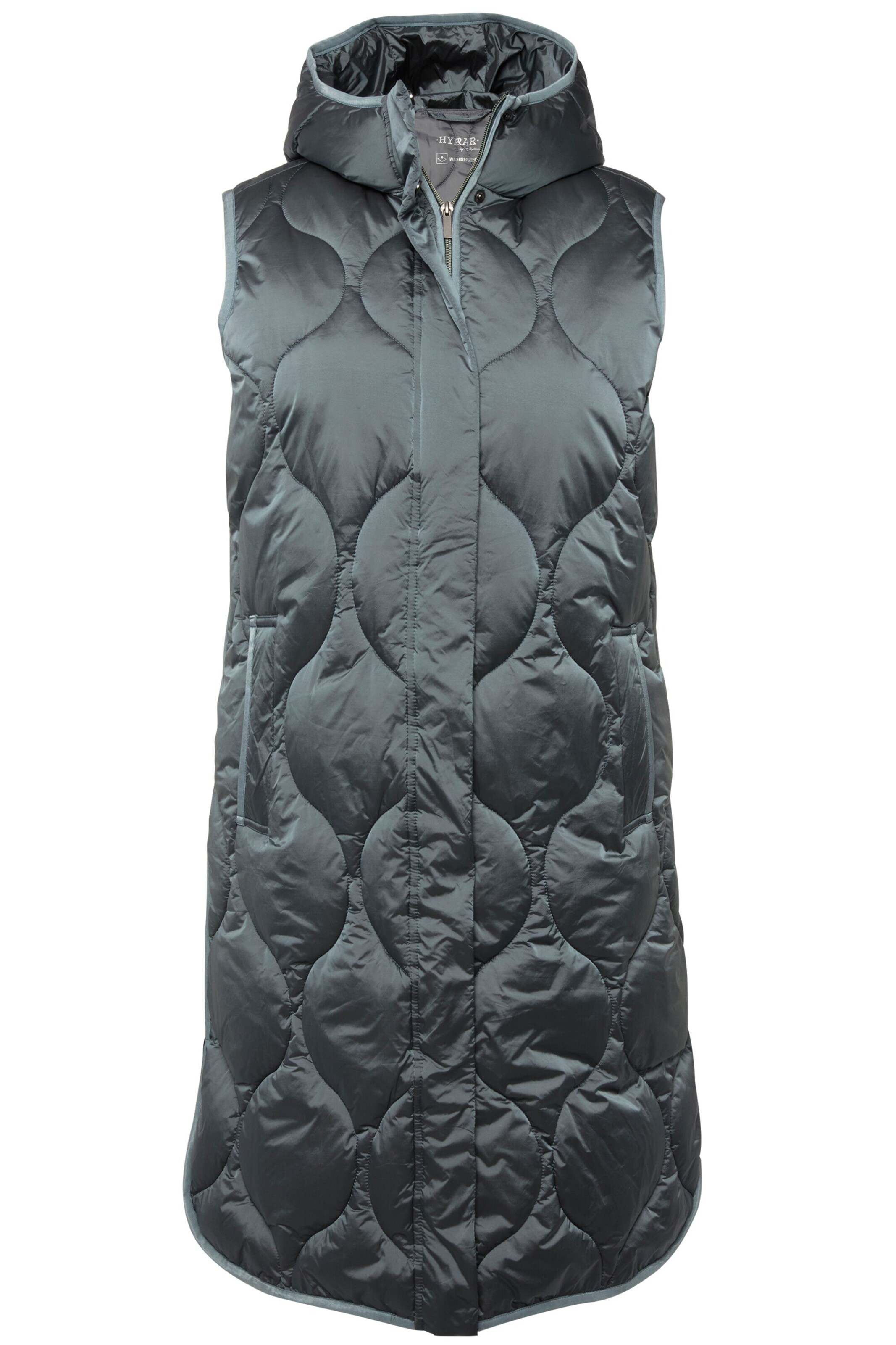 Ulla Popken Weste in Blau: Vorderseite