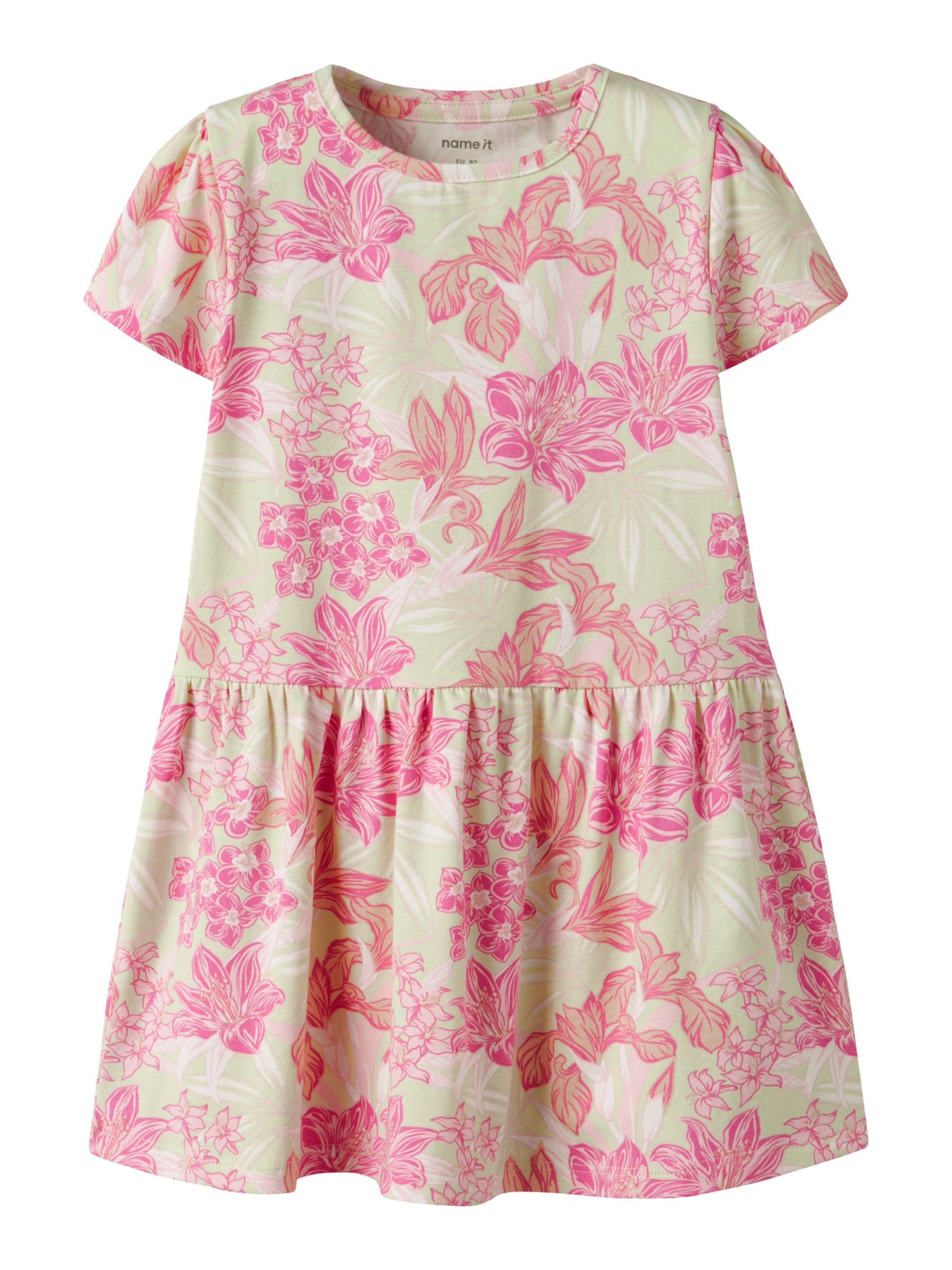 NAME IT - Vestido en verde: frente