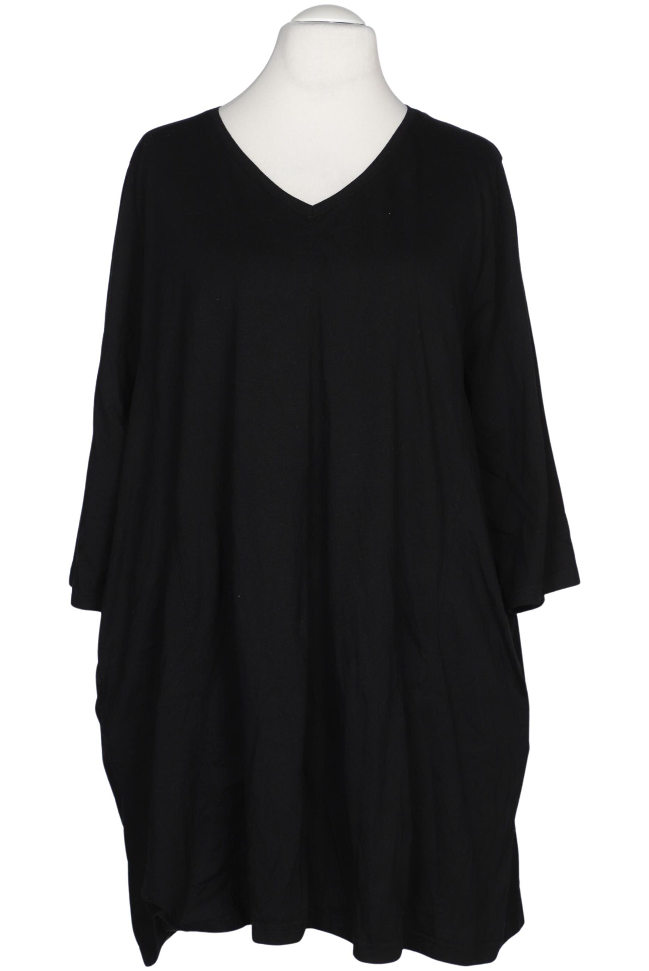 Ulla Popken T-Shirt 11XL in Schwarz: Vorderseite