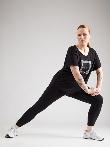 Only Play Curvy Funkční tričko 'ONPAUB-MILLE' – černá