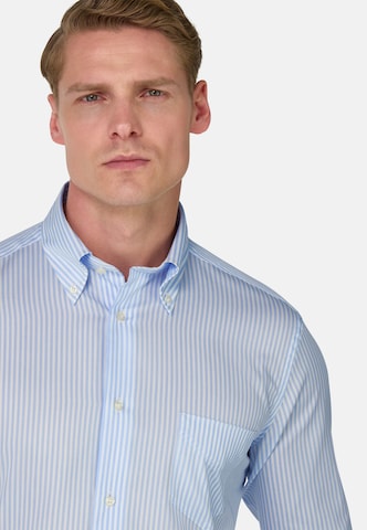 Boggi Milano Regular fit Overhemd in Blauw