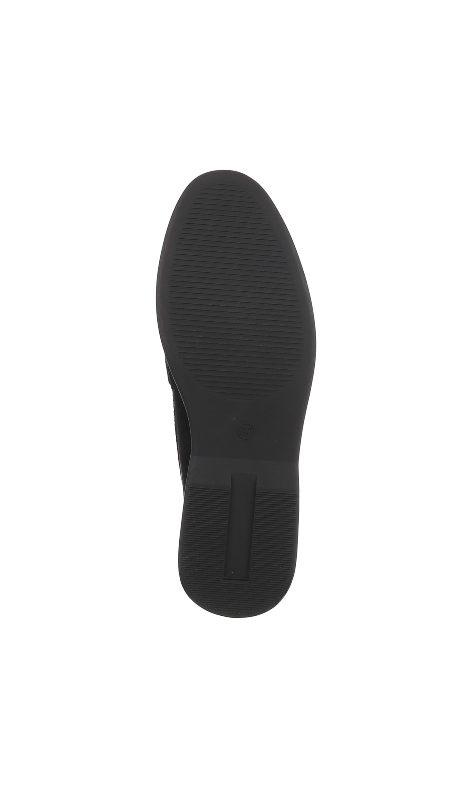 Ital-Design Slipper in Schwarz