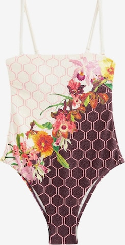 B by Ted Baker Bandeau Uimapuku värissä beige: etupuoli