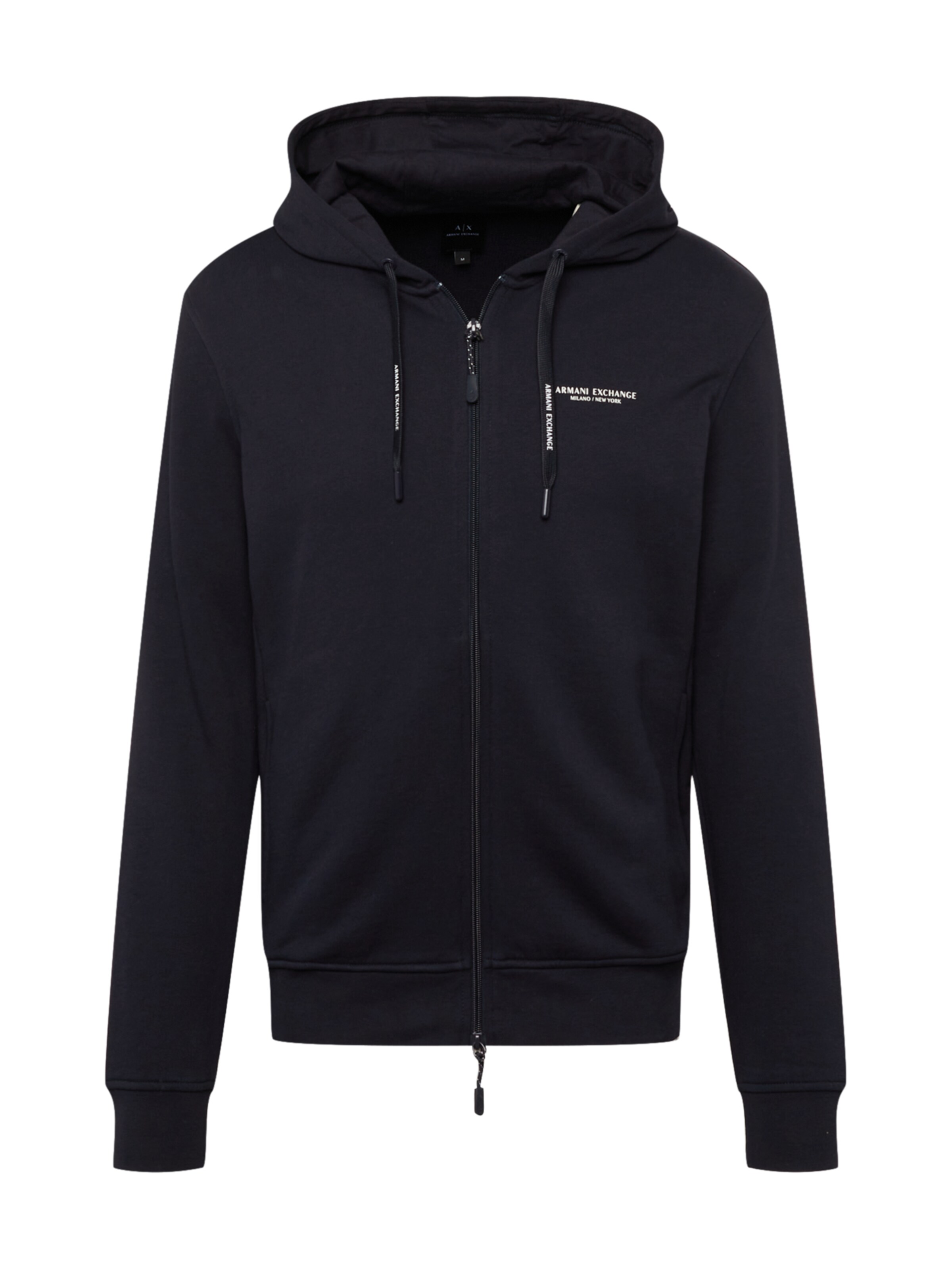 Giacca di felpa di ARMANI EXCHANGE in blu: frontale