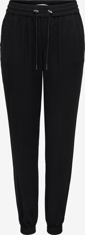 Effilé Pantalon 'Kelda-Emery' ONLY en noir : devant